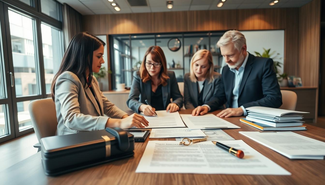 Privacy and information handling for property transaction support